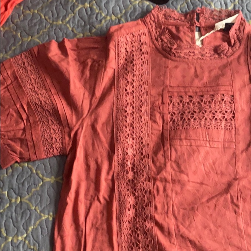 maroon red shirt